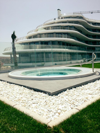 Переливной спа бассейн USSPA Dino